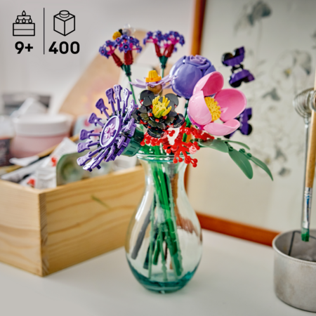 11507 LEGO® Botanicals ja LEGO® Editions: Olivia Rodrigo lillekimp 