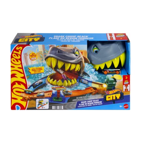 HOT WHEELS City komplekt – Shark Beach rada, JHL96 