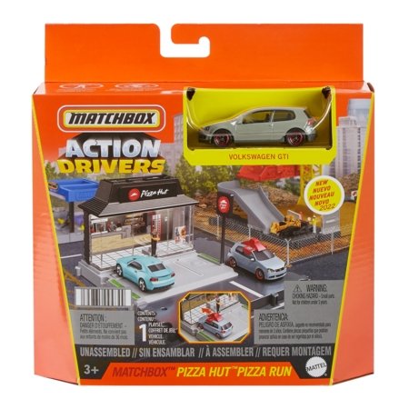 MATCHBOX Action Drivers teeninduskeskuste mängukomplektid, HJT89 HJT89