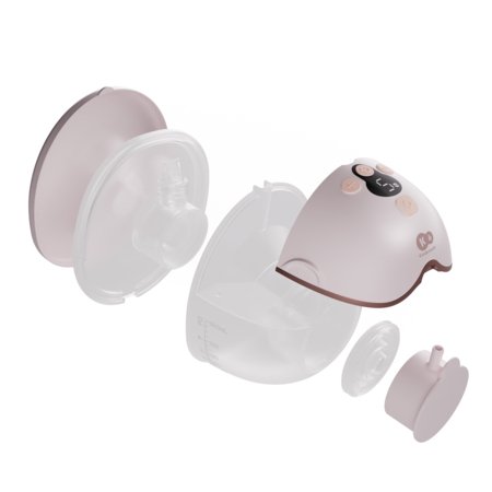 KINDERKRAFT kaasaskantav elektriline rinnapump MAMAFLOW, pink, KEMAFL00PNK0000 