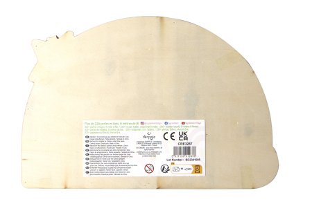 SYCOMORE puidust helmeste komplekt Vikerkaar, CRE3287 CRE3287