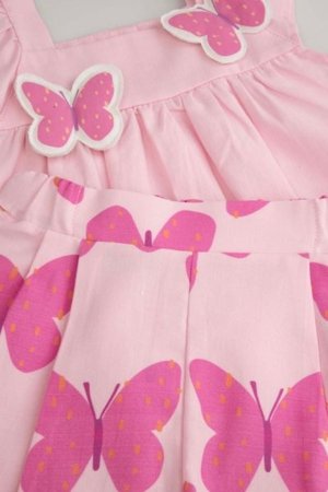COCCODRILLO komplekt SUMMER SET GIRL KIDS, roosa, WC5117301XGK-007-104, 104 cm 