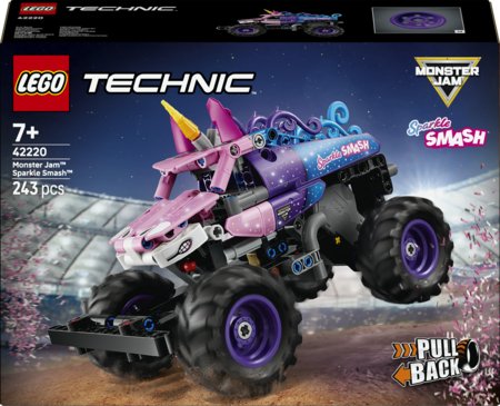 42220 LEGO® Technic Monster Jam™ Sparkle Smash™ tagasitõmmatav 