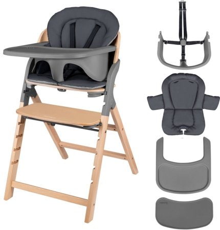 LIONELO söötmistool MEGAN, Grey wood 