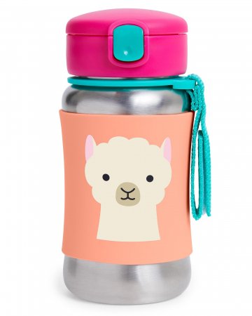 SKIP HOP kõrrega joogitops ZOO, 12m+, 350ml, llama, 9I239210 9I239210