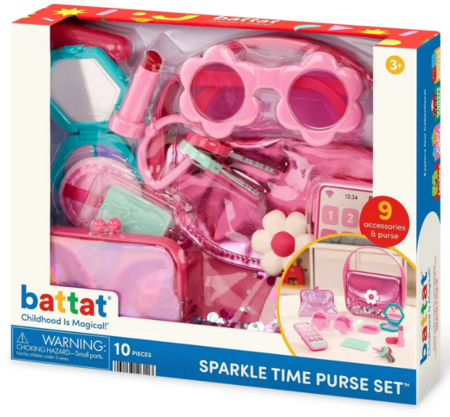 BATTAT käekotikomplekt Sparkle Time Purse, BT1826Z 