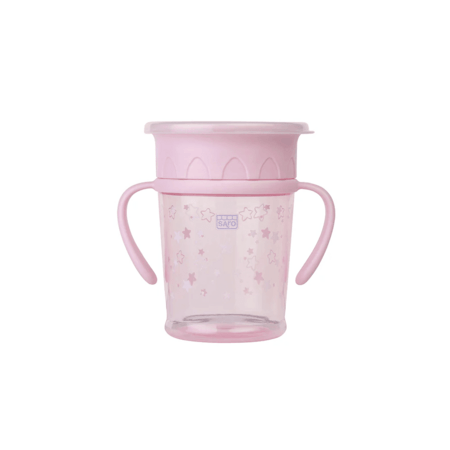 SARO tilkumiskaitsega tass AMAZING CUP, 225 ml., Pink, 51443 
