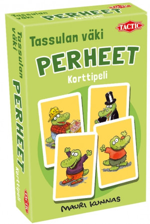 TACTIC Tassulan väki Perheet korttipeli, 56180 56180