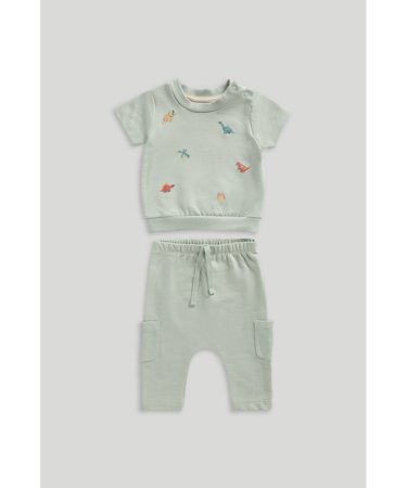 MOTHERCARE lühikeste varrukatega särk ja retuusid, LL773 86 
