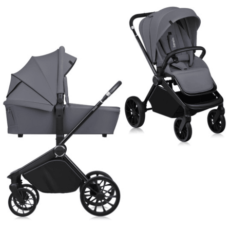 LIONELO universaalne käru MIKA PLUS 2in1, Grey stone, LO-MIKA PLUS 2IN1 