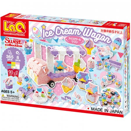 LAQ Jaapani konstruktor Sweet Collection Ice Cream Wagon, 4952907006950 4952907006950