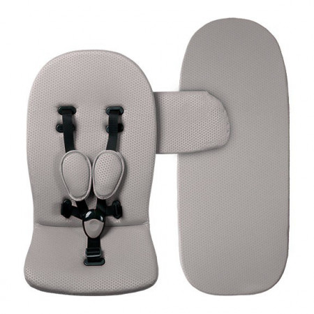 MIMA komplekt (madrats,pehmendus,vankrikorvi kate) Stone white S103SW