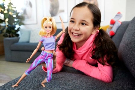 BARBIE Barbė joogaharjutused, FTG80 