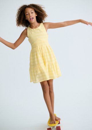 MAYORAL varrukateta kleit, vanilla, 6.913-93, 170 cm 