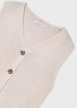 MAYORAL varrukateta pluus, almond, 6.020-29, 128  cm 