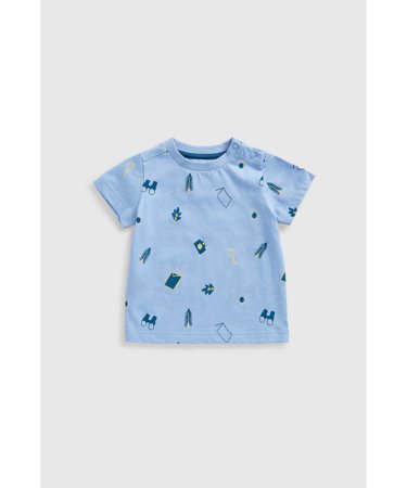 MOTHERCARE lühikeste varrukatega t-särk + lühikesed püksid, 2tk., HD097 