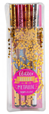 TOPMODEL pastapliiatsikomplekt 4 metallikvärvi 2018, 8868 8868