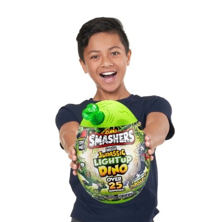 SMASHERS Mega Jurassic heli ja valgusega dinosaurus, 74108 