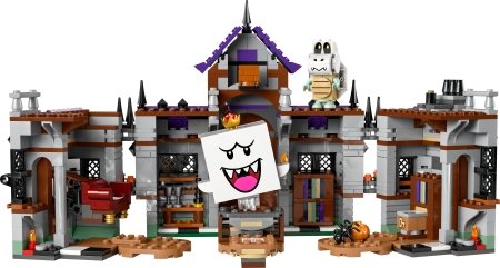 71436 LEGO® Super Mario King Boo kummitav häärber 