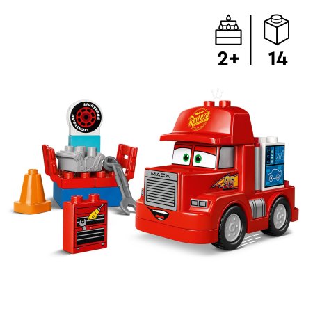 10417 LEGO® DUPLO® Disney™ Mack võidusõidul 