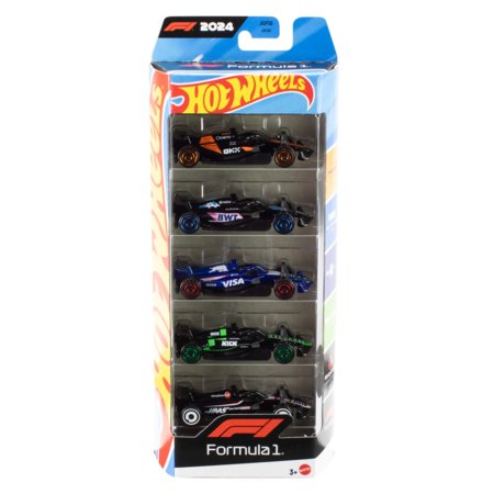 HOT WHEELS Five F–1 cars set, JGF58 