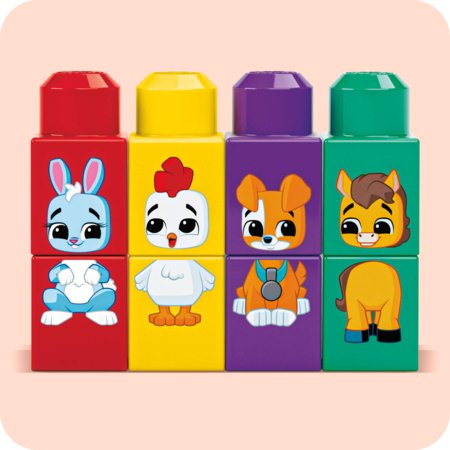 MEGA BLOKS traktor loomadega ehituskomplekt, JKG33 