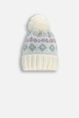 COCCODRILLO müts ACCESSORIES WINTER GIRL, värvikas, cm 