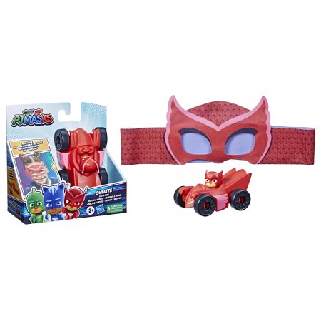 PJ MASKS kangelasauto ja maskide komplekt, assortii, F37255L0 F37255L0