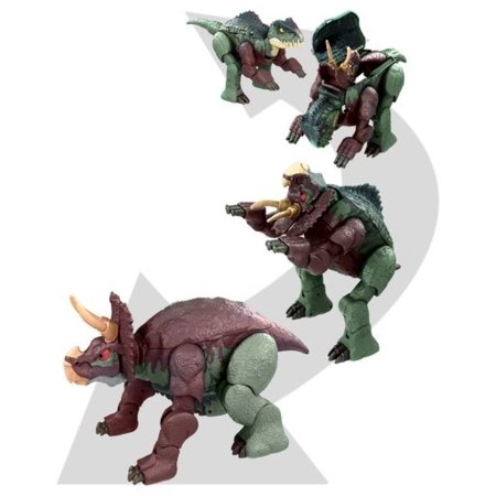 JURASSIC WORLD kaks ühes dinosaurusefiguurid asort. HPD33