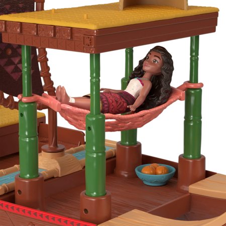 DISNEY MOANA väikeste nukkude komplekt Transforming Boat, JBT54 