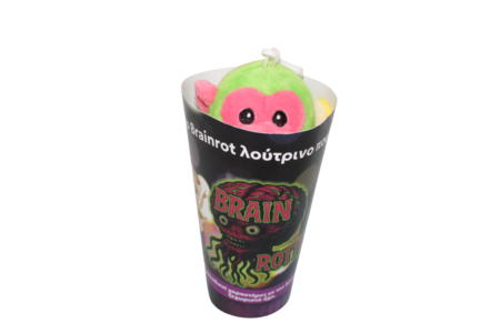 BRAIN ROT rääkiv plüüšist võtmehoidja 15 cm, assortii, BD1270 