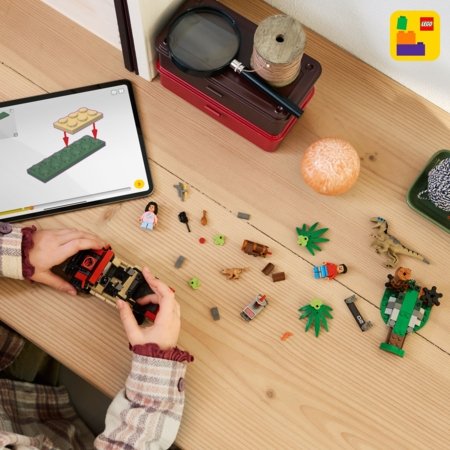 76972 LEGO® Jurassic World™ Raptori maastikupõgenemine 