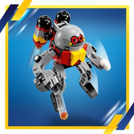 76998 LEGO® Sonic the Hedgehog™ Knuckles ja Master Emeraldi pühamu 