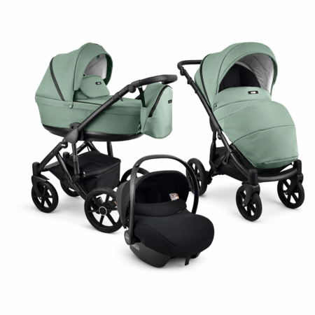 MILLI universaalne vanker MOON 3in1, Mint, 5903357317263(carseat) 
