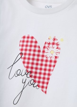 OVS lühikeste varrukatega t-särk, 116 cm, 002613103 