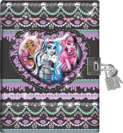 TOTUM MONSTER HIGH loominguline komplekt Diamond Paint Diary, 560116 
