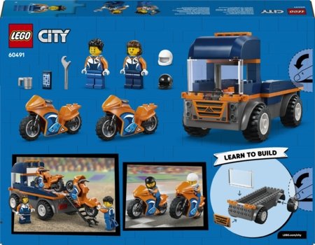 60491 LEGO® City Mootorratta transpordiveok 