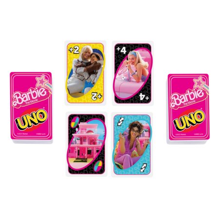 MATTEL GAMES UNO kaardid Barbie film, HPY59 HPY59