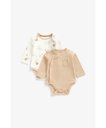 MOTHERCARE pikkade varrukatega bodi, 2 tk., BB776 567967