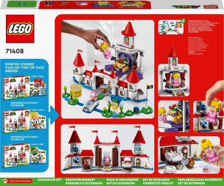 71408 LEGO® Super Mario Peachi lossi laienduskomplekt 71408