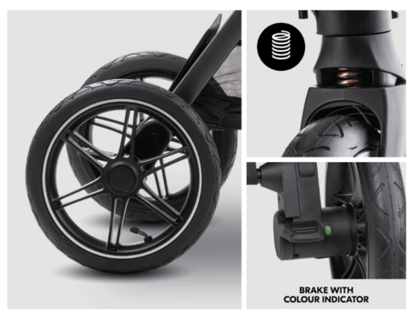 HAUCK universaalne käru COMFORT N CARE AIR SET, Mocha, 165553 