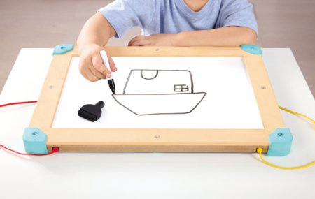 HAPE 2-in-1 kosmose labürint ja tangrami laud, E0524K 