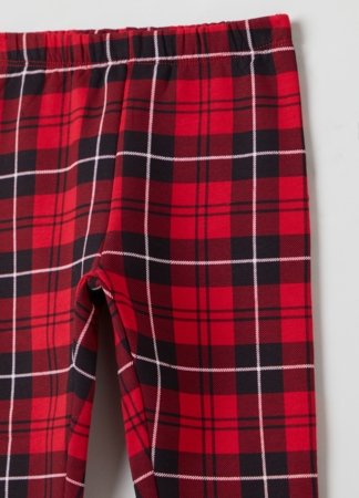 OVS 1 EN GIRL 3-10Y retuusid 8-9 RED/BLACK CHECK 001911878 