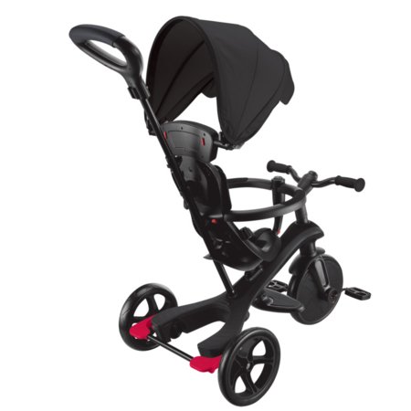 GLOBBER kolmerattaline jalgratas Explorer Trike 4in1, must, 634-120 
