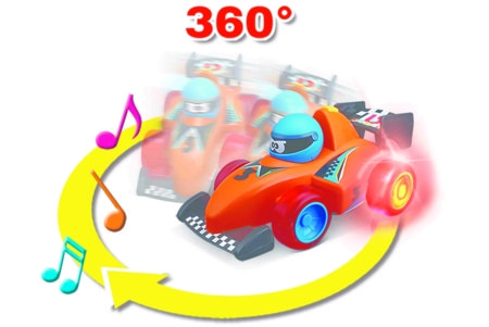 BBJUNIOR R/C juhitav võidusõiduauto, assortii., 16-95003 