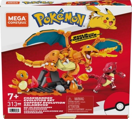 MEGA CONSTRUX POKEMON Charmander lisa ehituskomplekt HFG06