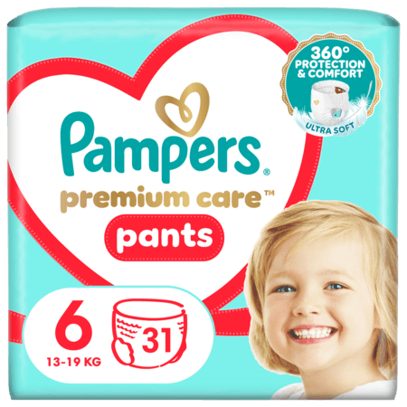 PAMPERS Premium Care püksmähkmed, suurus 6, 31 tk, 81750550 81750550
