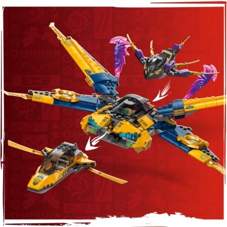 71833 LEGO® NINJAGO® Rasi ja Arini Super Stormi lennuk 