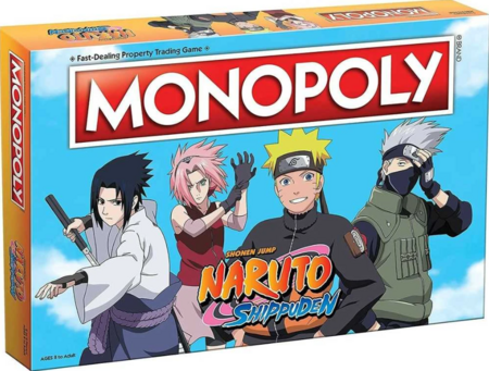 MONOPOLY lauamäng Naruto, EN, WM00167-EN1-6 