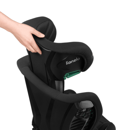 LIONELO turvatool IGO I-SIZE, Black carbon, 100-150 cm., LO-IGO I-SIZE 